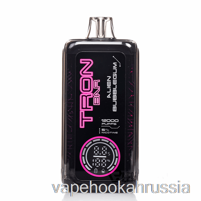 Vape Juice Tron Bar 12k одноразовая жевательная резинка пришельца